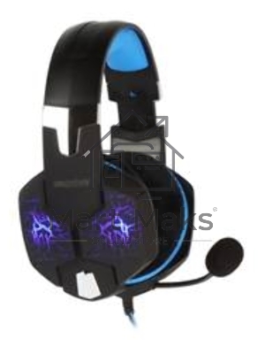 Игровая гарнитура RUSH TAIPAN, динамики 50мм, велюровые амбушюры, вирт.звук 7.1, чер/син (SBHG-3000) Игровая гарнитура RUSH TAIPAN, динамики 50мм, велюровые амбушюры, вирт.звук 7.1, чер/син (SBHG-3000)