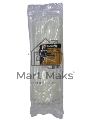 Хомут нейлоновый 4,8*250 Б (100шт)