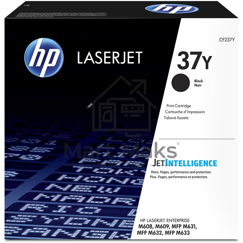 Картридж лазерный HP 37Y черный увеличенной емкости для HP LJ Enterprice MFP M631/ M632/ M633 41000 стр