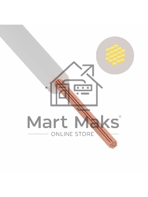 Провод ПуГВ (ПВ-3) 4 мм², 300 м белый ГОСТ 31947-2012,ТУ 16-705. 501-2010