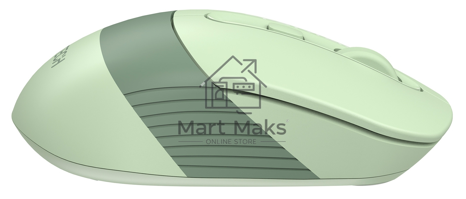 Мышь беспроводная A4Tech Fstyler FB10C зеленый, 2000 dpi, радиоканал, Bluetooth, USB, кнопки - 4