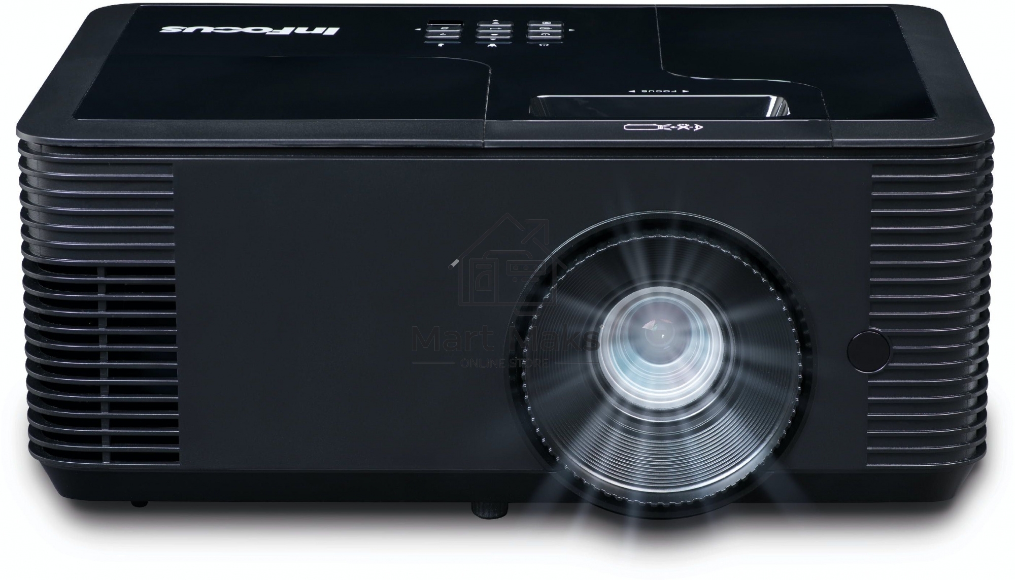 Проектор INFOCUS IN2134 DLP, 4500 ANSI Lm, XGA(1024х768), 28500:1, 1.48-1.93:1, 3.5mm in, Composite video, VGAin, HDMI 1.4aх3 (поддержка 3D), USB-A (для SimpleShare и др.),лампа 15000ч.(ECO mode), 3.5mm out, Monitor out(VGA),RS232,RJ45,21дБ, 4,5 кг