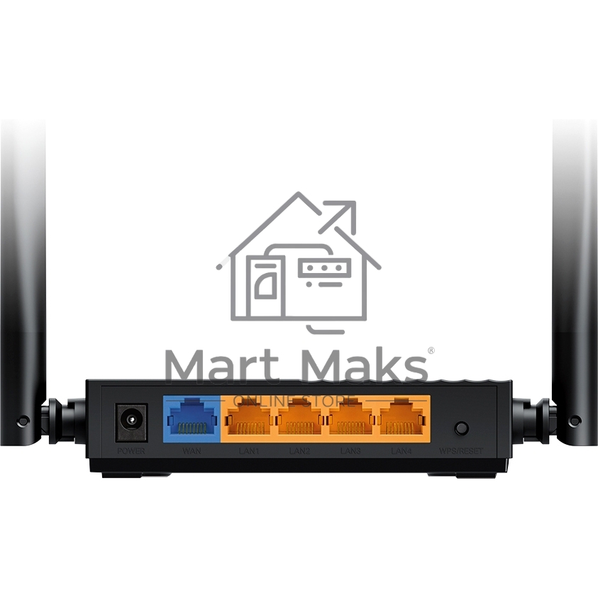 Роутер TP-Link Archer A64 AC1300 Wi-Fi роутер с MU-MIMO. RouterSPEED: 400 Mbps at 2.4GHz + 867Mbps at 5GHz SPEC: 4×Antennas, 1×Gigabit WAN Port + 4×Gigabit LAN Ports FEATURE: Tether App, WPA3, Access Point Mode, IPv6 Supported, IPTV, Beamforming, Smart Co