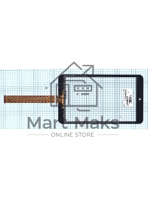 Сенсорное стекло (тачскрин) для Asus MeMo Pad 8 ME181 ME181C черное