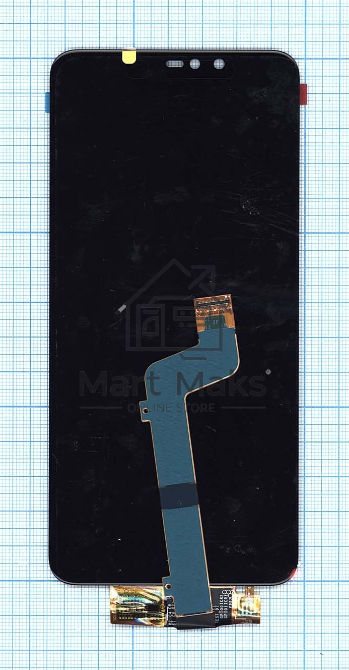 Дисплей для Xiaomi Redmi Note 6 Pro черный
