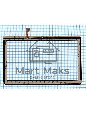 Сенсорное стекло (тачскрин) MJK-PG101-1519-FPC. черное