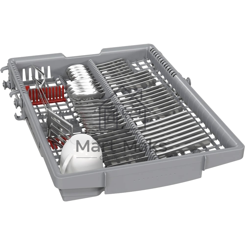 Встраиваемая посудомоечная машина Bosch SPV4HMX10E, серебристый, 44.8 см, 10 компл., 44 дБ, класс A++