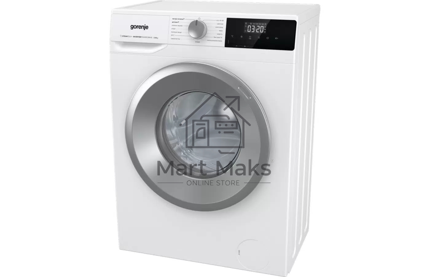 Стиральная машина Gorenje W2NHPI72SCS белый загр. фронтальная макс.: 7 кг 1200об/мин класс: А