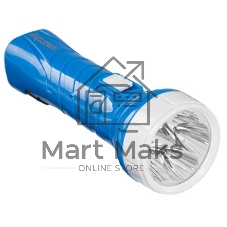  Аккумуляторный Светодиодный фонарь Smartbuy SBF-99-B 5 LED с прямой зарядкой синий 