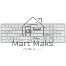 Клавиатура беспроводная A4Tech Fstyler FBX50C, USB, Bluetooth/Радиоканал, серый