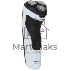 Электробритва роторная Philips X3003/00 реж.эл.:3 питан.:аккум. голубой/черный