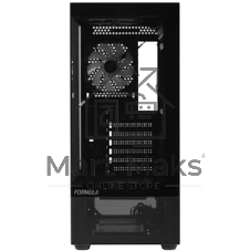 Компьютерный корпус MiniTower AeroCool/Formula Crystal Z1CM PLUS AR black (mATX, без БП, USB Type-A+USB Type-C) (Crystal Z1CM Plus Black AR)