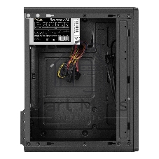 Корпус ExeGate BAA-503-UNS350, Mini-Tower, чёрный, 1 x 80/90 мм, БП 350 Вт