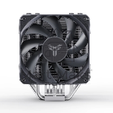 Кулер для процессора JONSBO PISA A4 (250W, 4-pin PWM, 153mm, Al/Cu, 4x6mm, 1x120mm, 81.27CFM, 36.8dBA, 1850RPM, S: 1851/1700/1200/115X/2011, AM4/AM5 Grey)