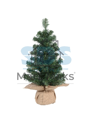 Елочка Neon-night 60 см в плетеном мешочке, ПВХ