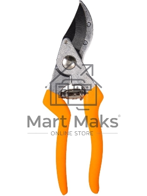 Секатор ВИХРЬ 200мм., возвратная пружина, тефлоновое покрытие, эргономичные обрезиненные рукоятки