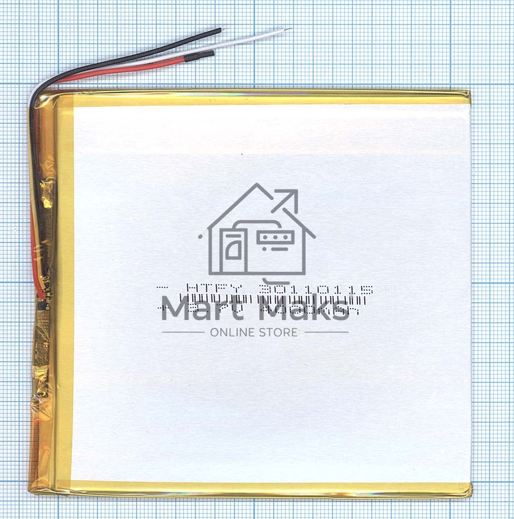 Аккумулятор Li-Pol (батарея) 3*110*115мм 3pin 3.7V/4000mAh