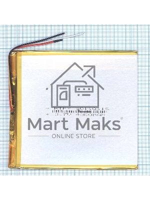 Аккумулятор Li-Pol (батарея) 3*110*115мм 3pin 3.7V/4000mAh