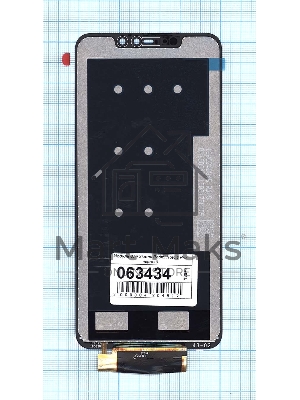 Дисплей для Xiaomi Redmi Note 6 Pro черный