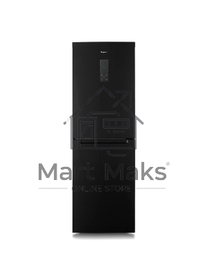 Холодильник Бирюса Б-B940NF черный двухкамерный 210/130л морозилка снизу, No Frost