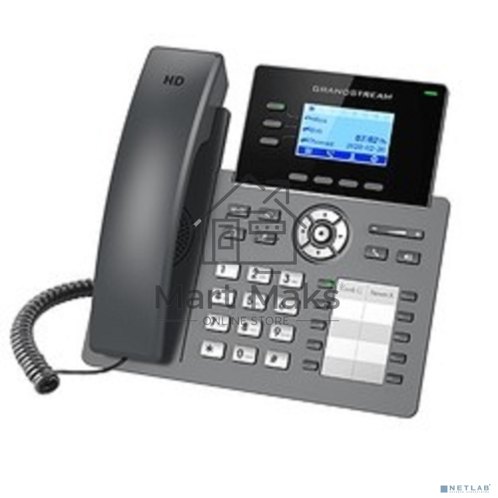 Телефон IP Grandstream GRP2604P черный