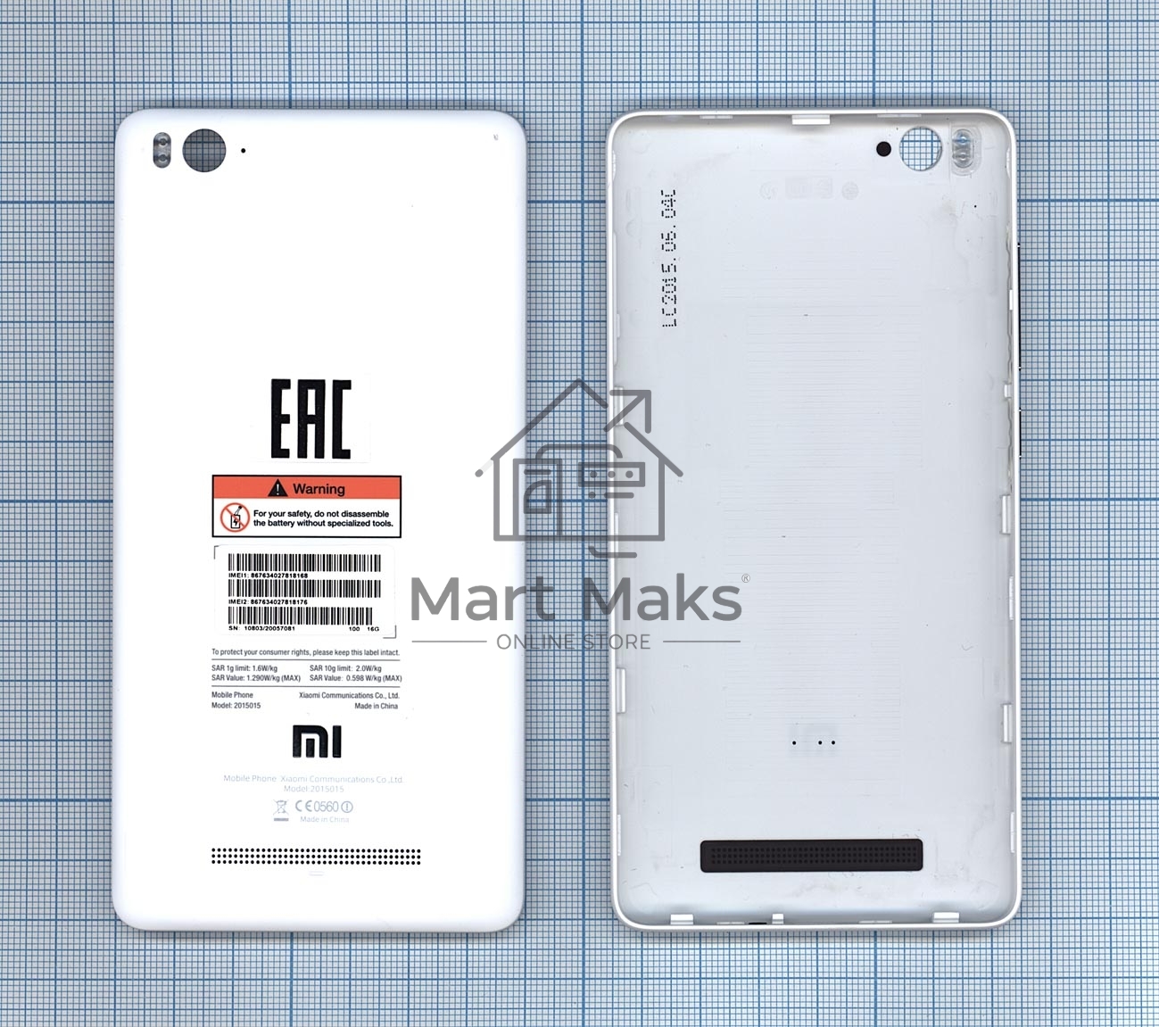 Задняя крышка для Xiaomi Mi 4 i белый