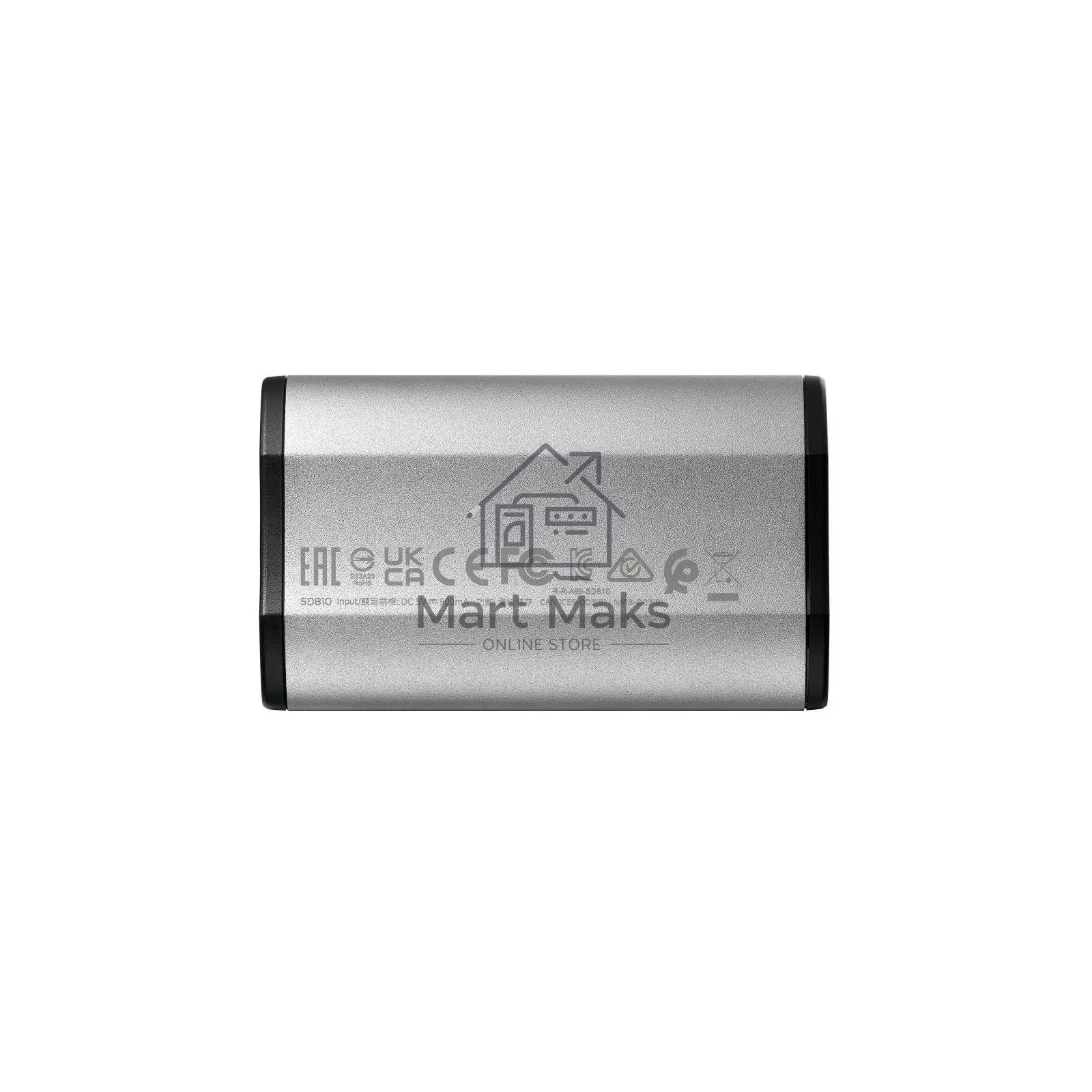 Внешний накопитель SSD 4TB A-DATA SD810, External, USB 3.2 Type-C, [R/W -2000/2000 MB/s] серый