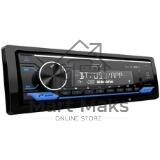 Автомагнитола ACV ADX-907BM, 1 DIN, Bluetooth, USB Type-A, AUX, пульт ДУ