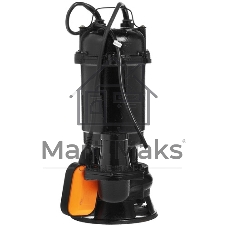 Насос PATRIOT FQ600С дренажный грязн.вода 600Вт, 4500л/ч корпус чугун, вес 15 кг.