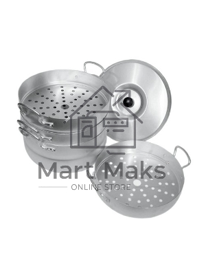 Мантоварка КАЛИТВА 180635, 6л, 3 сетки,алюм.