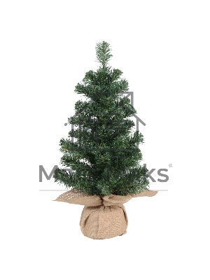 Елочка Neon-night 60 см в плетеном мешочке, ПВХ