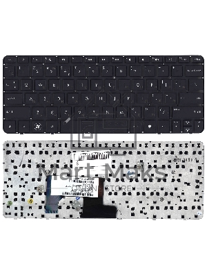Клавиатура для ноутбука HP Compaq Mini 1103 110-3500 110-3510Nr 110-3530Nr черная