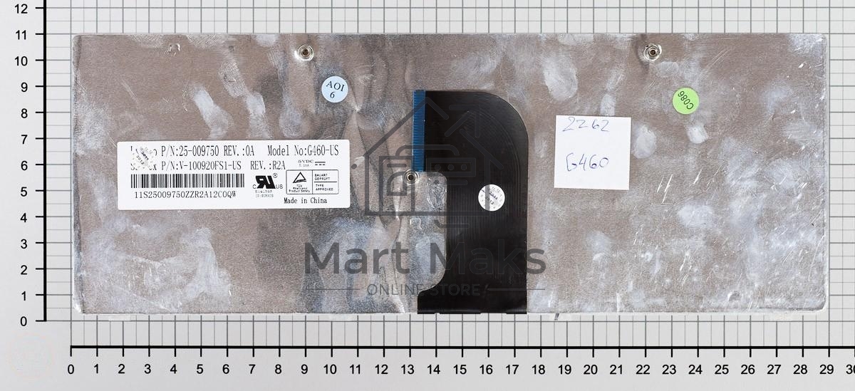 Клавиатура для ноутбука Lenovo IdeaPad G460 G465 черная