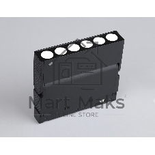 Светильник трековый светодиодный GL4040 BK черный IP20 6W 4200K 48V 24° 115*22*105