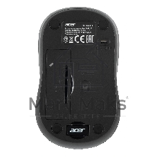 Мышь беспроводная Acer OMR133 черный, 1000 dpi, радиоканал, USB, кнопки - 3