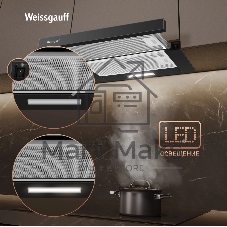 Вытяжка Weissgauff TEL 500 Black Glass