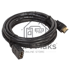 Кабель удлинительный Telecom 1.4V HDMI-19M/HDMI-19F 3m (CG501D_M/F /VHD6105D-3M)