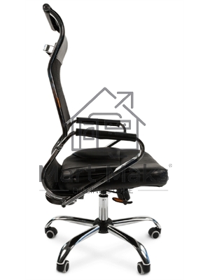 Офисное кресло Chairman 700 Россия экопремиум черный/сетка н.м. (7022875)