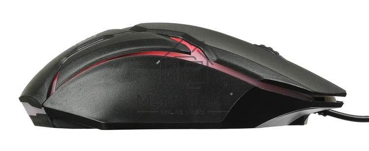 Мышь проводная Oklick 396M INSOMNIA черный, 1000 dpi, USB, кнопки - 3