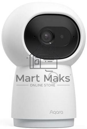 Камера AQARA Camera Hub G3/Камера+ управления/Управление жестами/Камера 360/2K 2304х1296p/Протокол связи:Zigbee/WiFi/Питание:USB-C/ Цвет белый CH-H03