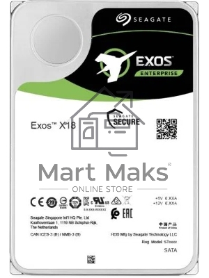 Жесткий диск Seagate SAS 12Tb 7200RPM 12Gb/S 256MB ST12000NM004J