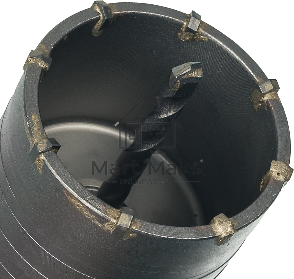 Коронка по бетону, М22 х 68 мм, SDS PLUS, в сборе