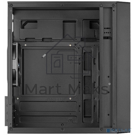 Компьютерный корпус Aerocool / Formula CS-104-S-BK-v1 черный без БП mATX 1x120mm 1xUSB2.0 1xUSB3.0 audio