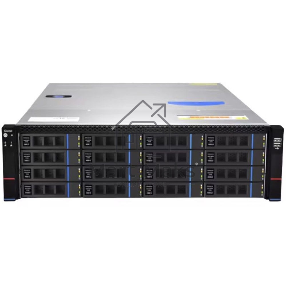 Серверный корпус Gooxi RMC3116-670-HSE-D 3U 16bay chassis,Expander backplane rear 2*2.5