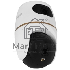Мини-PT IP-видеокамера Dahua DH-IPC-H3BP-0360B с Wi-Fi 2.4ГГц 3Мп, 1/3.2” CMOS, объектив 3.6мм, обнаружение людей, ИК 10м, микрофон, динамик