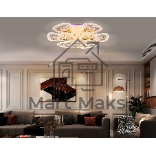 Светильник Ambrella light FA2923 GD золото 138W 600*600*130 (ПДУ РАДИО 2.4)