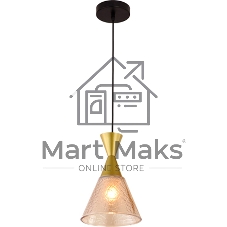 Светильник Ambrella light TR3173 BK/GD черный/золото E27 max 60W D155*1000
