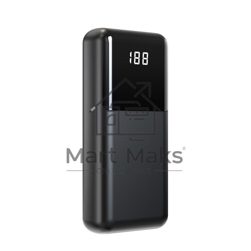 Портативное зарядное устройство Power Bank (аккумуляторная батарея) 20000 mAh с Quick Charge и Power Delivery, черное REXANT