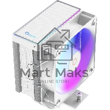 Кулер для процессора Ocypus Gaммa A40 WH ARGB Gaммa-A40-WH1AAWN00X-GL белый 100мм алюминий+медь 29,5db 4-pin 200W 133мм