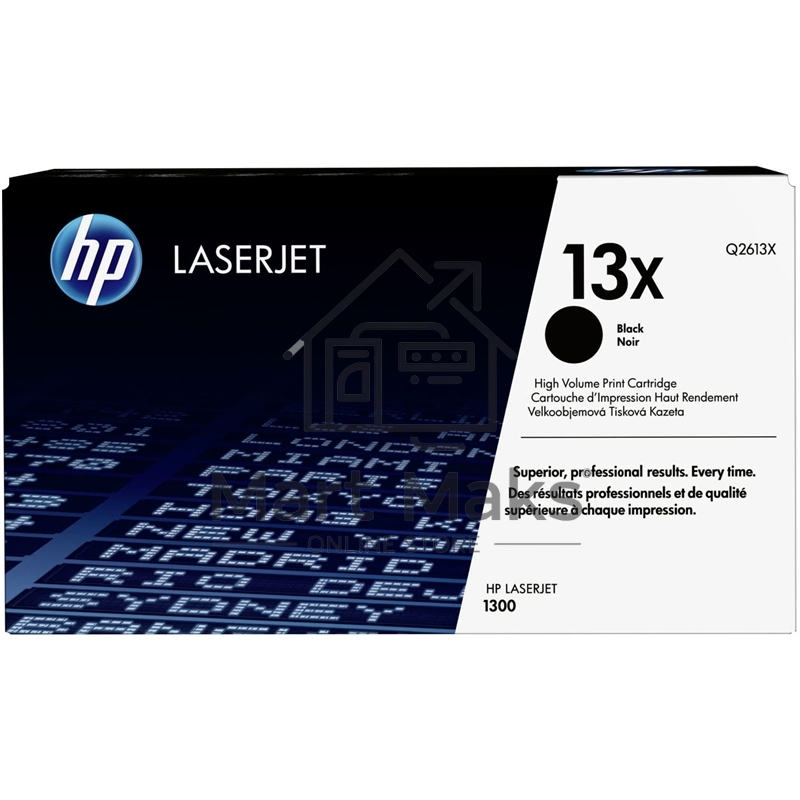 Картридж лазерный HP Q2613X черный LJ 1300 (4 000 стр.)